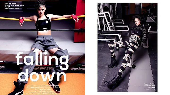 FALLING DOWN editorial for IMute magazine - Marta ...