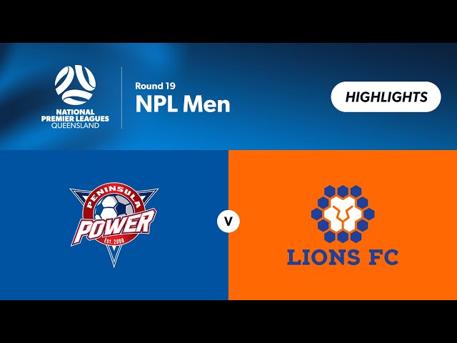NPL Men Round 19 - Peninsula Power vs. Lions FC Highlights