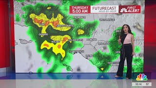 First Alert Forecast: Ringing in the New Year with rain