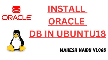 Installing Oracle Database In Ubuntu18 4LTS || Install oracle in linux || install oracle in Ubuntu