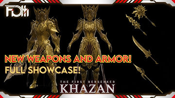 Khazan Update – NEW Weapons & Armor (Full Showcase!)