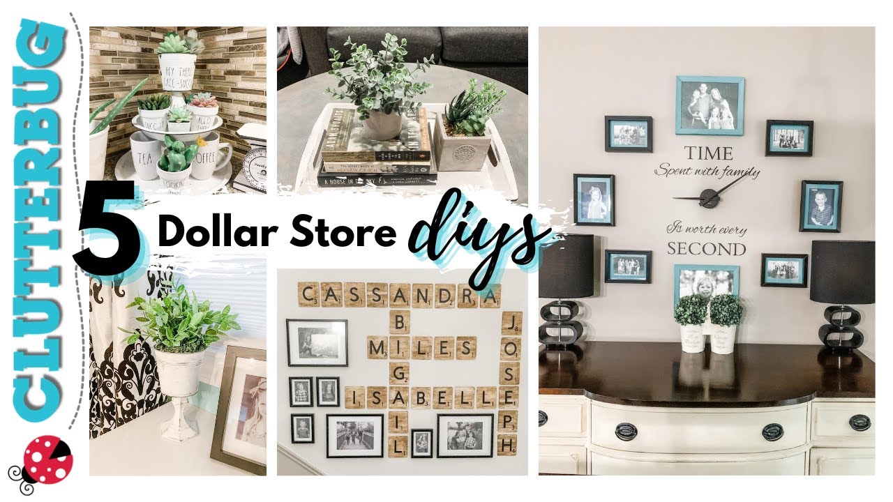 70+ Easy DIY Dollar Store Wall Décor Ideas to Spruce Up Your Home