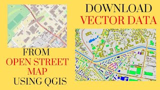 Extract Vector Data via Quick OSM |How to EASILY Download OSM Data in QGIS via OSM Downloader Plugin