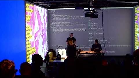 TOPLAP15 - London Goldsmiths Algorave - Lil Data + Rumblesan - 15 February 2019 20:30