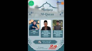 MUTIARA AL-QUR'AN PRO1 RRI PEKANBARU EDISI KAMIS 18 JUNI 2026