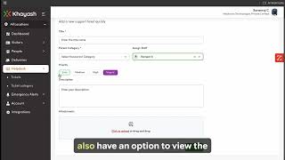 Khayash Helpdesk System Explained | Smart Visitor Management