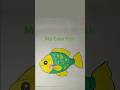 Cute Fish Drawing for Kids - #drawing #art #shorts #feed #fish #easydrawing #simpledrawing #kids