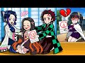 【鬼滅の刃漫画】🎉禰豆子が100点を取った🏆 💖 【鬼滅の刃】Paper Kimetsu No Yaiba