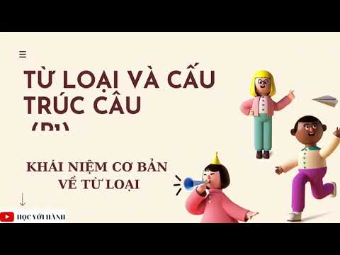 Video KIẾN THỨC CƠ BẢN VỀ TỪ LOẠI TIẾNG ANH - CHO NGƯỜI BẮT... - youtube