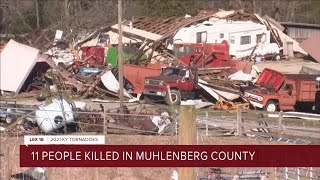 11 people killed in Muhlenberg County