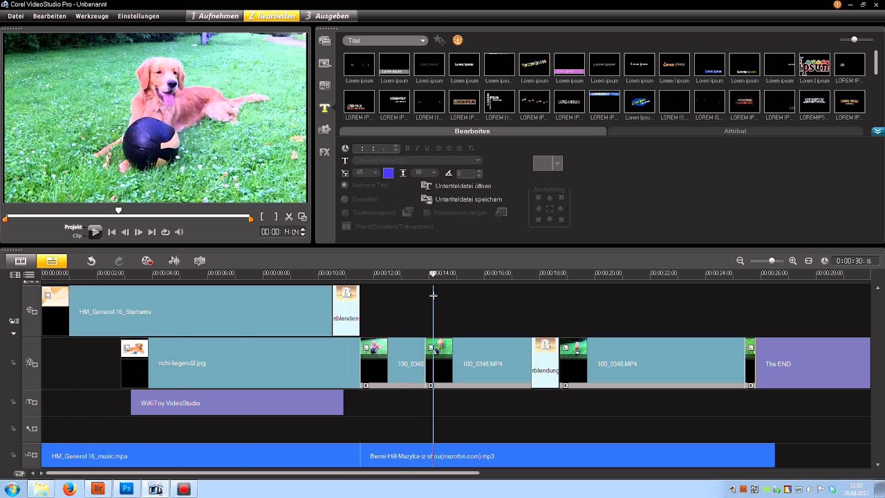 Corel VideoStudio Pro. Урок 03  созданиe фильмов в программе