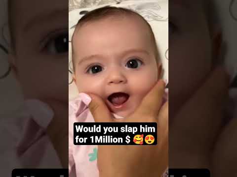 Would you slap him for 1Million $🥰 #babies #cute #kids #short #status