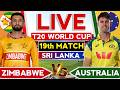 🔴Live - Australia vs Zimbabwe | Cricket Live Commentary | Aus vs Zim | T20 WC Live | Aua vs Zim Live