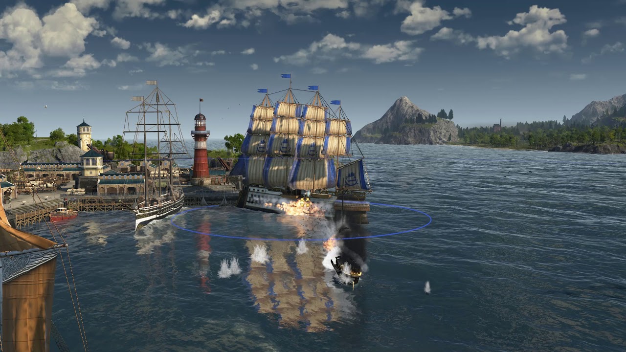 Первый линкор - Anno 1800 #07