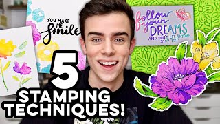 Stamping Techniques You NEED To Try - Stamp With Simon LIVE!