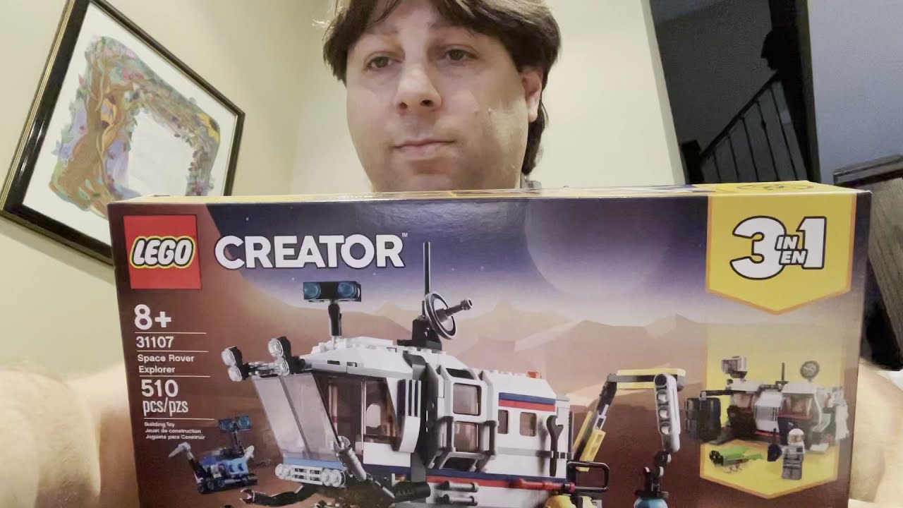 Samwelb builds LEGO Creator space rover