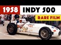 1958 INDIANAPOLIS 500 HIGHLIGHT FILM - Indy Car race won by Jimmy Bryan