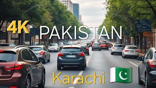 Driving Through Karachi Pakistan 2025 – Real Streets, Real Chaos!