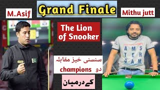 Mithu Jutt Vs M.Asif || Grand Finale || 2 Champs in one Frame || Sp Snooker
