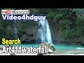 Waterfall HD Kawasan  Screensaver peaceful relaxing, music soundtrack WF11 | art411waterfall™