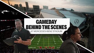 What goes into an NFL Gameday at Mercedes-Benz Stadium