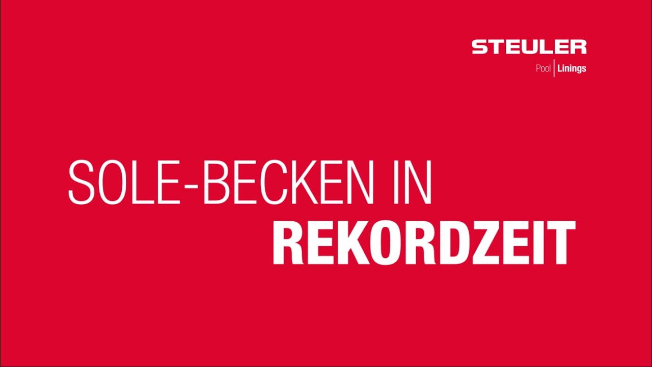 BEKAPOOL – Solebecken Neubau in Witten