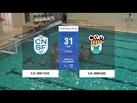 Matchday 02 (25/26) - C.N. SANT FELIU — C.N. MONTJUIC