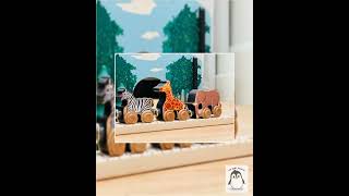 Nametrains Zoe Zebra - Made In Usa Trains