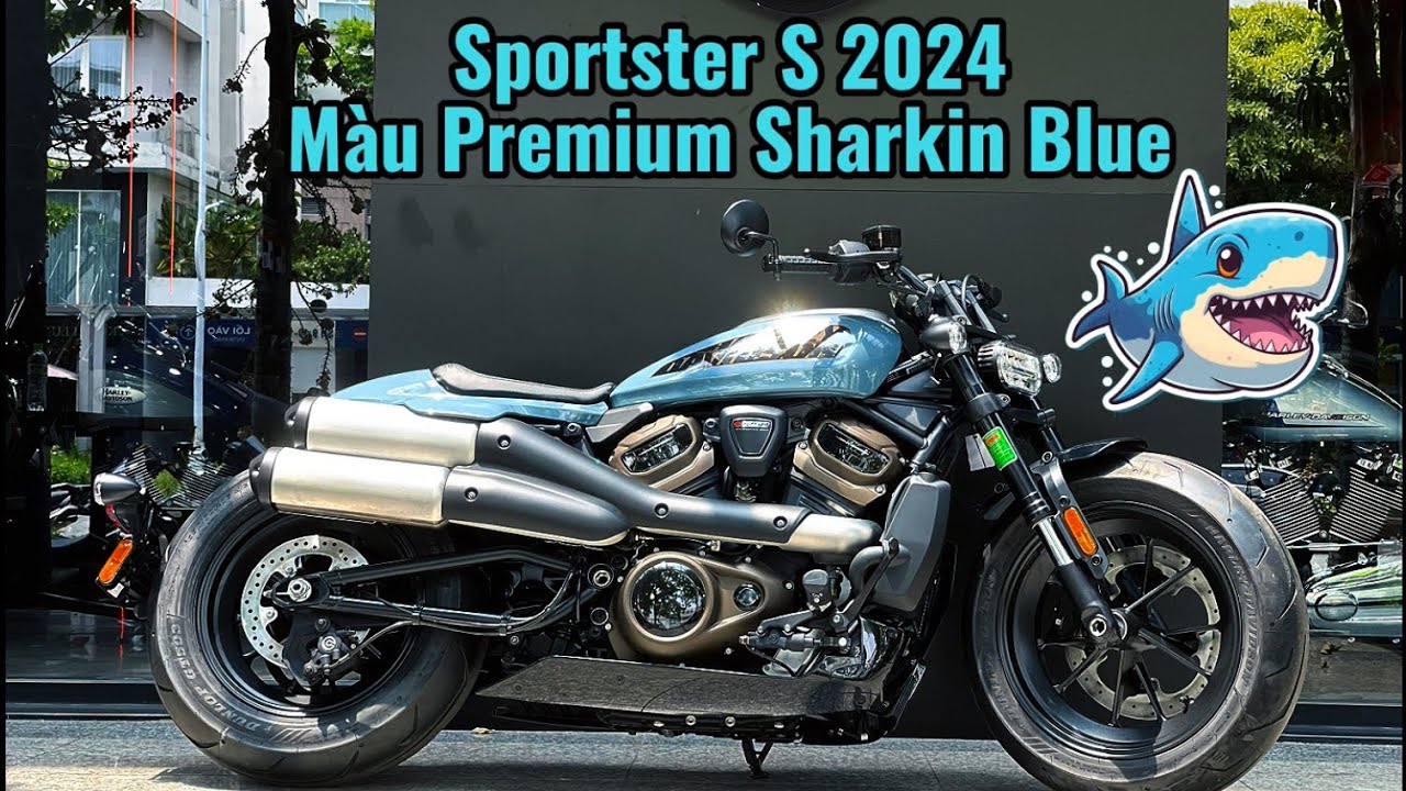 Sharkin Blue Harley Davidson Sportster S 2024. Màu Sharkin Blue quá đẹp, trẻ trung ...