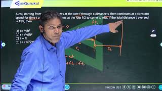 Physics CLass | Kinematics | 1D motion | Problems set 2 | Complete Solution #airgurukul