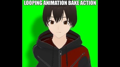 Blender Tutorial- looping animation bake action