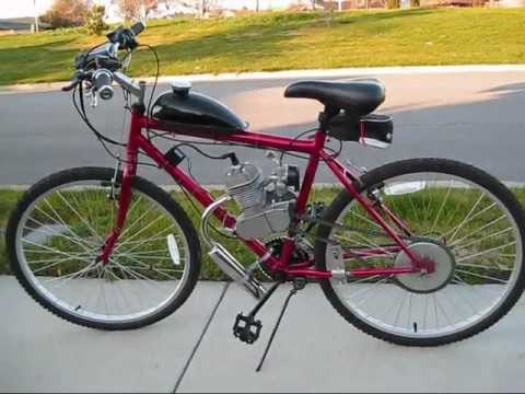 gas assisted bicycle