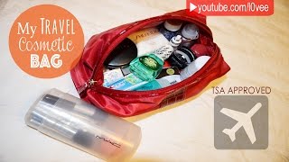 What&#39;s In My Travel Cosmetic &amp; Skincare Bag? | AskAshley