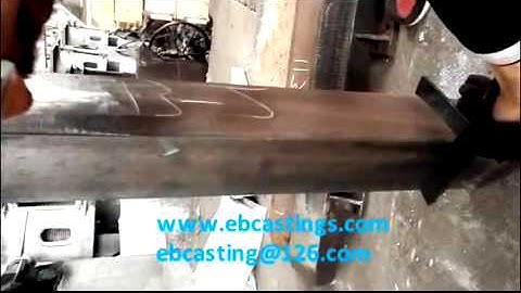 Gray Iron HT250  Parts With Resin Sand Cast Process Template Inspection