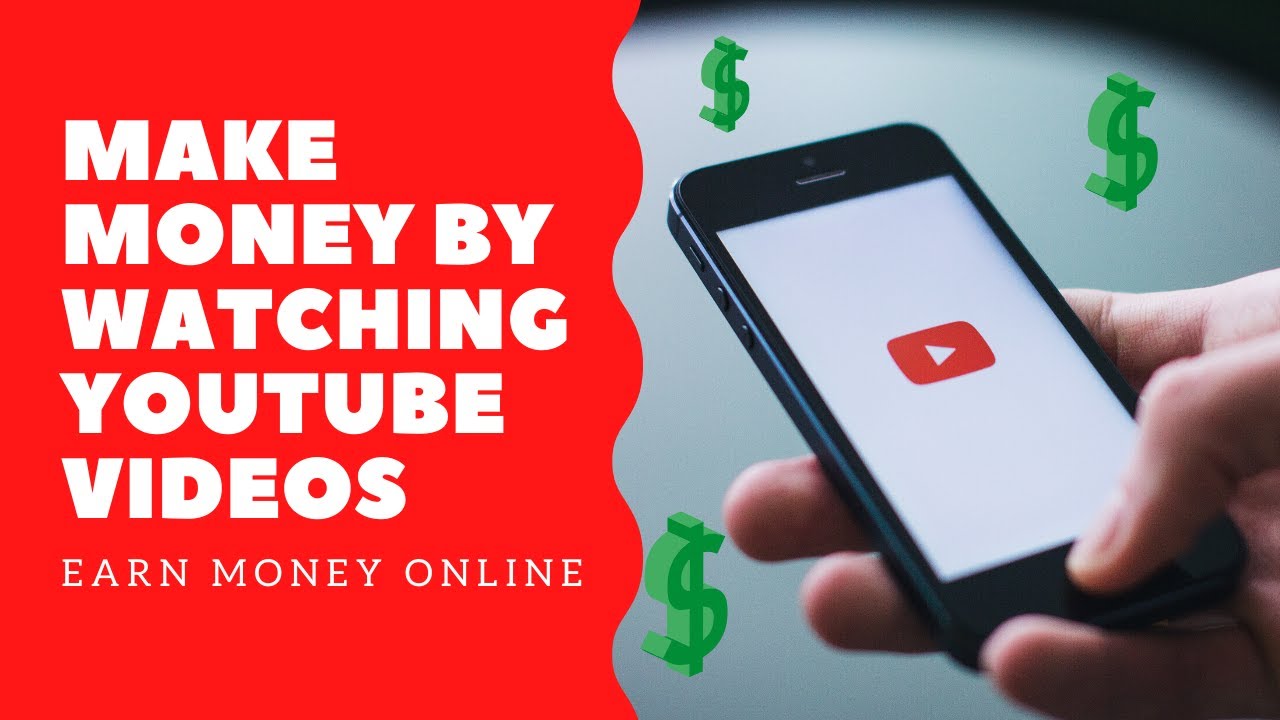 How To Make Money Online By Watching Youtube Videos (FREE) | Make Money