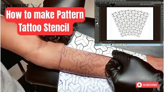 Armband Tattoo Stencil | wrist band tattoo stencil | Pattern Tattoo #tattoo #art #inkhouse_tattooo