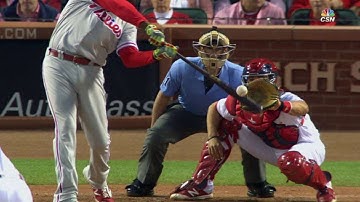 PHI@STL: Howard belts a three-run homer to center