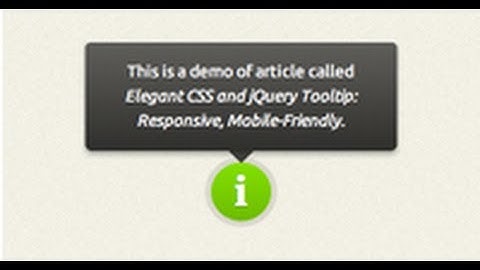 Tutoriel:infobulle en css3 (tooltip) part2 | By NewDzign