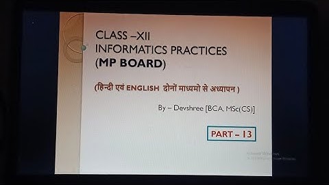 Class XII, IP, UNIT I, Types of software