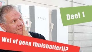 64 Wel of geen thuisbatterij? Deel 1