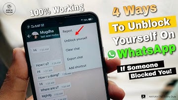 How To Unblock Yourself On WhatsApp In 2025 If Someone Blocked You (4 Ways)