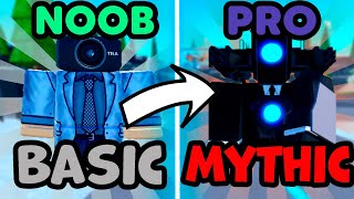 OMG!   FROM NOOB BASIC TO PRO MYTHIC   Toilet Tower Defense EPISODE 69