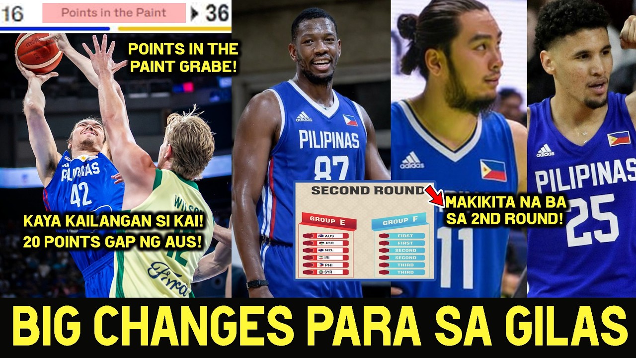 Laking Pagbabago sa Gilas! Big Changes Tatangkad Lalakas. Points in the Paint Grabe Laki ng Agwat...