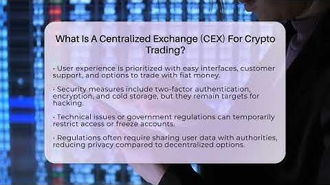 What Is A Centralized Exchange (CEX) For Crypto Trading? - CryptoBasics360.com