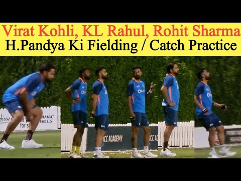 Rohit Sharma, Virat Kohli Fielding Training | Team India Practice Session | Asia Cup 2022