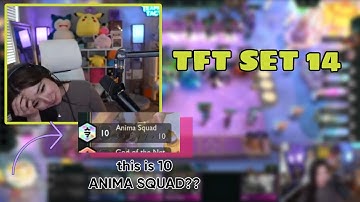 Emilyywang gets frustrated with her 10 Anima Squad vs 10 Exotech  | TFT Set 14