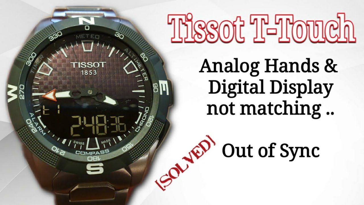 tissot t touch calibration