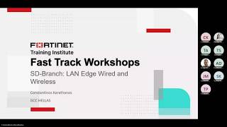 Webinar ''SD Branch LANEdge Wired & Wireless”
