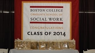 Commencement 2014 - Boston College School of Social Work - Video