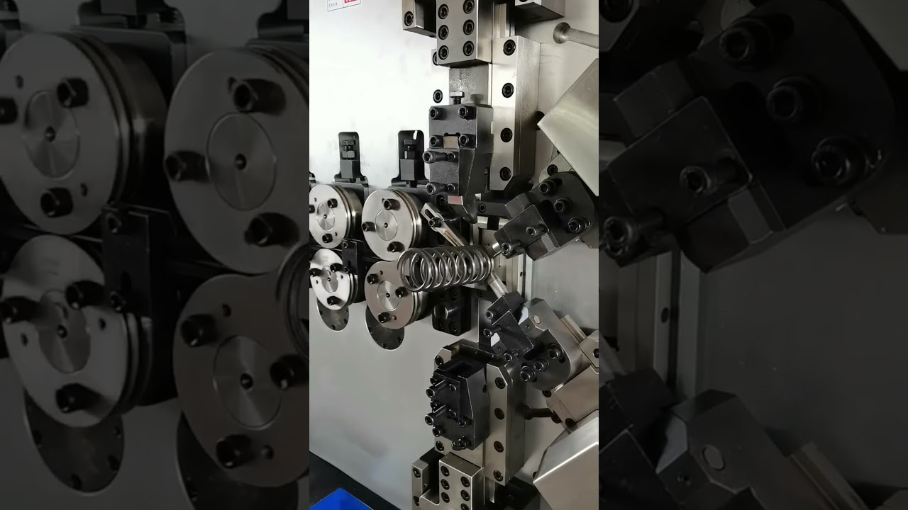 6 axis CNC compression spring machine spring coiling machine